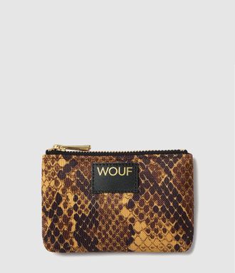 Wouf Porte-cartes Boa Marron
