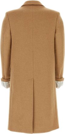 Gucci Mens Camel Wool Coat - Tan - Size EU 50 (Mens)