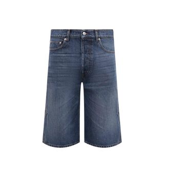 Alexander McQueen Alexander Mcqueen Denim Shorts