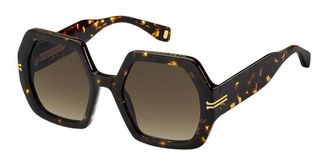 Marc Jacobs MJ 1074/S 086/HA Womens Sunglasses Tortoiseshell Size 53
