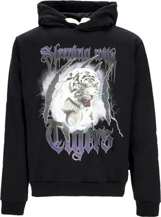 Phobia Archive Tiger Hoodie - Heren - Hoodies - Zwart - S - Katoen - Hoodies & sweatvesten