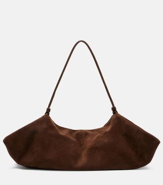 Altuzarra Origami Medium suede shoulder bag
