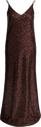 Semper Long Sequined Dress