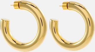 Jennifer Fisher Jamma Mini 10kt gold-plated hoop earrings
