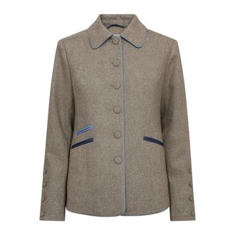 Mos Mosh Phoebe Miley Blazer - Jackets - Mujer - Marr&oacute;n - L