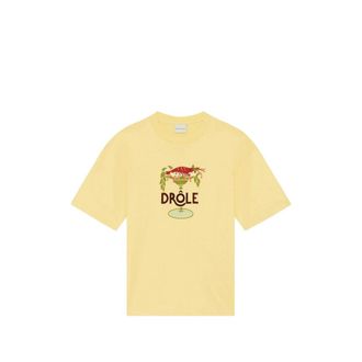 Dr&ocirc;le de Monsieur Lobster Cup Embroidered T-shirt