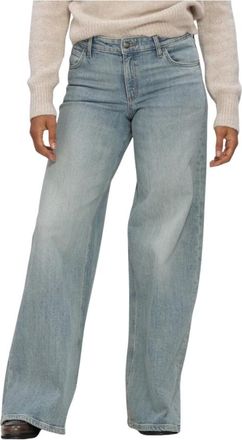 Lee Jeans, Dames, Blauw, W27, Katoen, Hope Wide Jeans
