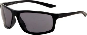 Nike Mens 66 mm Black Sunglasses