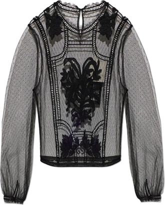 AllSaints Donna, Camicette, Nero, XS, new