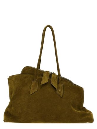 The Attico Green La Passeggiata Tote Bag