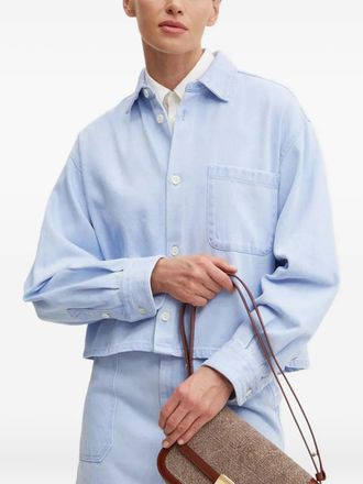 A.P.C. pocket cotton shirt - Blue