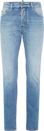 Dsquared2 Light Blue mid-rise slim jeans