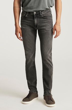 Mavi Jake Slim Fit Jeans in Mid Smoke Supermove at Nordstrom, Size 35 X 32