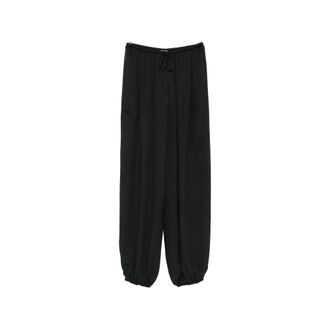 Forte_Forte Drawstring-waist Elasticated-cuff Trousers