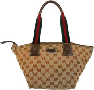 Gucci Pre-owned Borsa Tote in Tela GG - - Pre-owned - Donna - Marrone - ONE SIZE