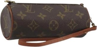 Louis Vuitton Pre-owned Pouch - Dames - Vintage Clutch - Bruin - ONE Size - Vintage