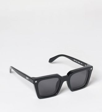 Off-white Occhiali da sole Reno rettangolari in acetato tartarugato