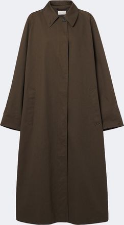 The Row Iza cotton gabardine coat