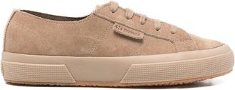 Superga Sneakers stringate in pelle scamosciata - Marrone