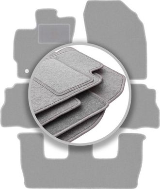 OEM Alfombrillas Grises Para Toyota Prius Iii Plus 7 Plazas (2011-)