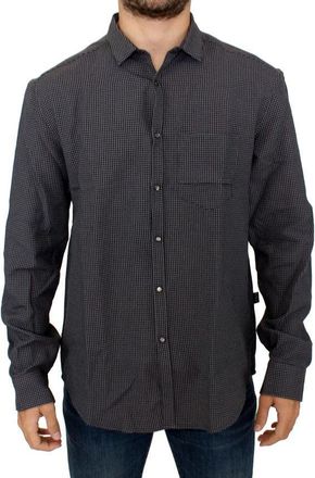 Costume National linen casual Mens shirt