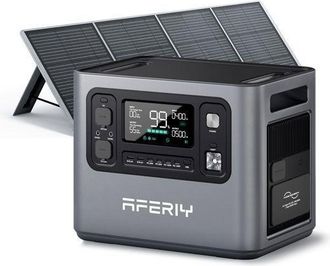 OEM Estaci&oacute;n El&eacute;ctrica Port&aacute;til - Aferiy - P280 - 2800w 2028wh - Bater&iacute;a N&oacute;mada Con Panel Solar De 200w - Carga En 1,5h