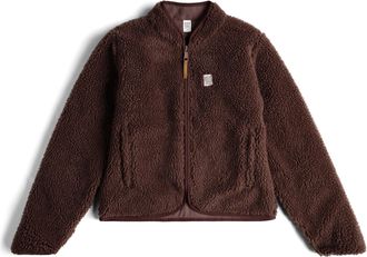 Topo Designs Womens Reversible High Alpine Jacket - Peppercorn