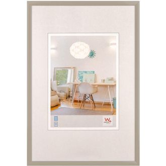 No Brand New Lifestyle KV045T - Cornice in materiale plastico, 30 x 45 cm, grigio - Walther Design