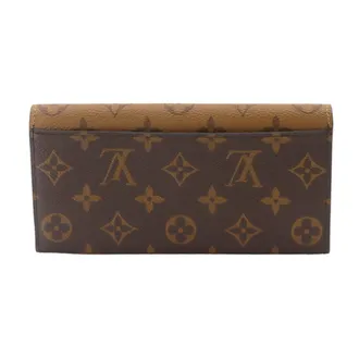 Louis Vuitton Monogram Monogram Reverse Monogram Reverse Monogram Long Wallet (Bi-Fold) (Pre-Owned)
