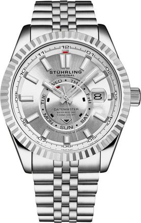 St&uuml;hrling Symphony Automatic Silver Dial Mens Watch M18242