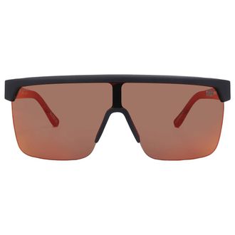 Spy FLYNN 5050 Happy Boost Polarized Orange Mirror Shield Unisex Sunglasses 6700000000209