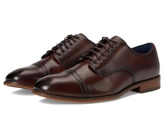 Stacy Adams - Tallero V-Tip Oxford - Brown Multi - 25682-249 – Unique Design Menswear