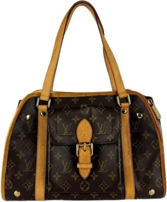 Louis Vuitton Pre-owned Sac Baxter PM Hondenmand - Dames - Vintage Shopper - Bruin - ONE Size - Leer - Vintage