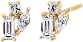 Adina Eden Adina Eden 14K Lab-Grown Diamond Earrings