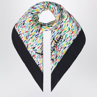 Valentino Garavani Silk scarf with multicolor print