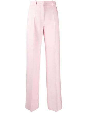 Valentino Garavani Pantaloni sartoriali a vita alta - Rosa