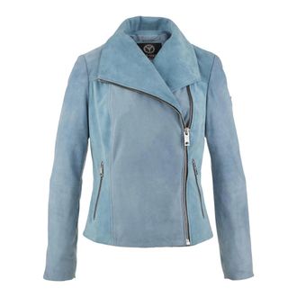 Carlo Colucci Dames, Jassen, Blauw, Maat: M Velours