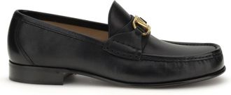 Valentino Garavani Mens Loafers Signature Vlogo Black Upper Calf Leather