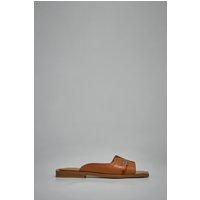 Ganni Butterfly Flat Sandal Crinkle Oleatex