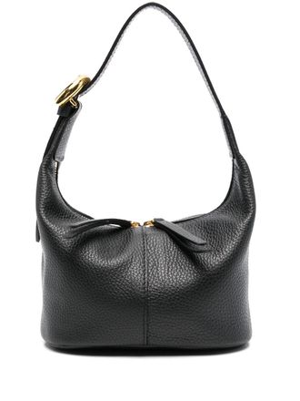 Coccinelle mini Fernanda shoulder bag - women - Calf Leather/Fabric - One Size - Black