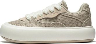 Li-Ning (WMNS) Li-Ning Puff Platform Skate Shoes Light Brown AZGT092-2