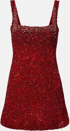 Rachel Gilbert Sequined minidress