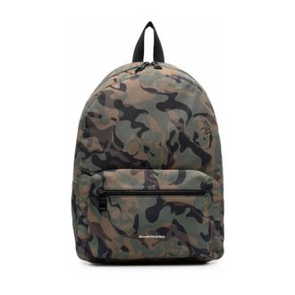 Alexander McQueen Hombre, Bolsos, Verde, Talla: ONE Size