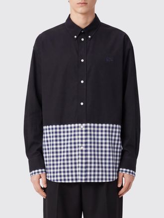 Loewe Camicia a quadri in cotone con vestibilit&agrave; relaxed e collo button-down