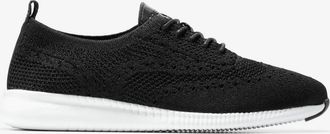Cole Haan Womens Wingtip Sneaker In Black/white