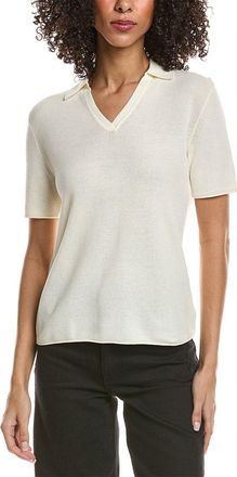 Theory Open Collar Top