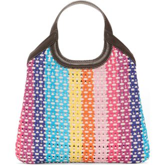 MZ Wallace Mini Georgica Tote in Feria Stripe at Nordstrom