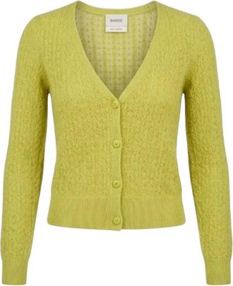 Barrie Womens Lightweight Cashmere Cardigan In Punch/easel