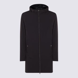 Herno Coats Blue And Green