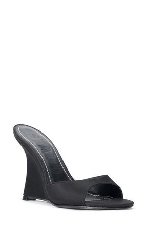 Staud Brigitte Wedge Sandal in Black at Nordstrom, Size 7.5Us